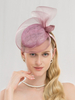 Bande de cheveux chapeau rétro lilas Vintage Royal Headpieces femmes chapeau Fascinator Déguisements Halloween