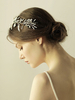 Bandeau de mariage bandeau métal strass accessoires de cheveux de mariée