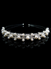 Bandeau de mariage bandeau strass argenté Accessoires de cheveux de mariée