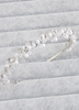 Bandeau de mariage de plage Transparent perles strass coiffes de mariage