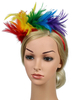 Bandeau de plumes pour femmes Headpieces de couleur Costumes d