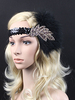 Bandeau plume Année 20 de Costume Vintage Accessoires de Robe Charleston Déguisements Halloween