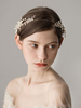Bandeaux dor Perles Bandeau Accessoires de cheveux de mariée