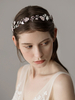 Bandeaux de mariage Bandeau argent Strass Perles Accessoires de cheveux de mariée