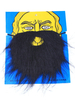 Barbe Autoadhésive Unisexe De Pirate Noir De Cheveux Du Visage Barbe Halloween