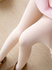 Bas-culotte Lolita semi-transparente en velours Lolita avec collants en peluche Déguisements Halloween