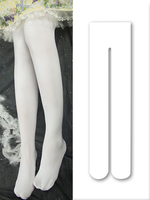 Bas Velours Lolita Bas Collants Lolita 120D Couleur Unie Déguisements Halloween