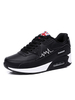 Baskets avec Plateforme Femmes à Lacets avec Bout Rond Bicolores Imprimés Chaussures de Sports