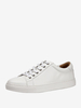 Baskets confortables à lacets pour hommes en cuir de vache à bout rond