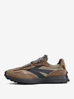 Baskets confortables en cuir à bout pointu pour hommes chaussures de sport