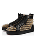 Baskets hautes haut de gamme pour hommes avec des pointes d\