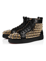 Baskets hautes haut de gamme pour hommes avec des pointes d\