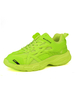 Baskets Homme Maille Bout Rond Bas Tops Baskets Vertes