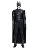 Batman Adultes Cosplay Cosplay Costume Full Set noir Polyester PU Ensemble 4 pièces Costume Cosplay DC Cosplay Cosplay