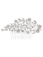 Beau Coiffure de mariage argent rond de fiançailles Coiffure