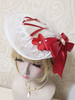 Beaux rubans et noeuds chapeau lolita bowler bow Déguisements Halloween