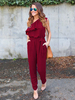 Belle combinaison 2021 pour femme mode à volants street style