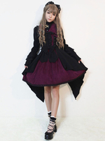 Belle robe à bretelles lolita en coton Robe Déguisements Halloween