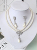 Bijoux ensemble de mariage 16-18 inches boucle d