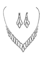 Bijoux ensemble de mariage ensemble de bijoux 16-18 inches boucle d