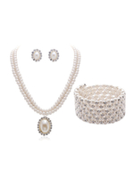 Bijoux ensemble de mariage ensemble de bijoux boucle d