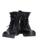Black Widow Taskmaster Cosplay chaussures noir Faux cuir talon bas Marvel Cosplay Bootie