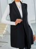 Blazer Gilets Femme à Col Revers Unicolore Blazer Femme