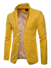 Blazer Hommes 2021 Casual Bouton Devant Veste Régulier Blazer Printemps