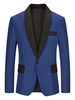 Blazers & Vestes Casual Casual Casual Casual Blue Blanc Très bon rapport qualité prix pour hommes
