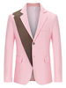 Blazers & Vestes Costumes décontractés pour hommes chics blanche blanche mode occasionnel costume pour homme