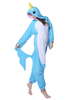 Bleu Kigurumi Carnaval Pyjama 2021 Narval En Flanelle Adulte Toussaint Combinaison Déguisements Halloween