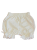 Bloomers Lolita Classique Neverland Ruffles Ribbons Short Lolita Blanc Déguisements Halloween