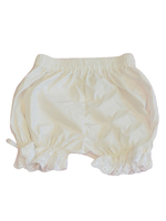 Bloomers Lolita Classique Neverland Ruffles Ribbons Short Lolita Blanc Déguisements Halloween