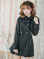 Blouse gothique Lolita à manches longues Harajuku Lolita Top