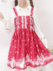 Blouse Sweet Lolita Top Lolita en dentelle fraise
