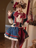 Blouses Idol Lolita Haut Lolita Blanc Écru Manches Longues Nœuds Chemise Lolita