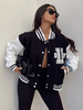 Blouson Oversize Pour Femme Décontracté Pour La Rentrée Scolaire