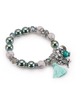 Blue Boho Bracelet Charm Gem Bracelets Pour Fille