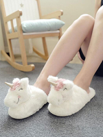 Boa Slippers Blanc Tricot Laine Haut Bout fermé Porte Intdoor Accueil Pantoufles Chaussures