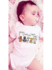 Body Star Wars en coton blanc Onesie pour tout-petit