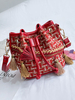 Bohemian Bucket Bag Sac à bandoulière avec glands pour femme