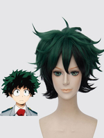 Boku No Hero Academia BNHA 2021 Midoriya Izukui Cosplay Perruque Déguisements Halloween