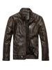 Bomber Veste en cuir pour les hommes