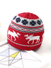 Bonnet Kigurumi Rouge Enfant Cadeaux Noël En Coton Chapeaux Déguisements Halloween