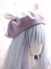 Bonnet Lolita Doux Béret Lolita Oreille Lapin Déguisements Halloween