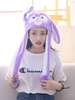 Bonnet Lolita Doux Chapeau Ballon Lolita Violet Moelleux Oreille De Lapin Déguisements Halloween