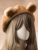 Bonnet Lolita en laine avec oreille d