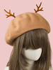 Bonnet Lolita Sweet Lolita Beret Antler Laine Déguisements Halloween