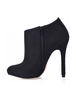 Boots à talons aiguilles longueur chevilles zip latéral