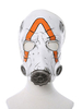 Borderlands Cosplay Masque Psycho Demi-masque Masque Cosplay Accessoire Déguisements Halloween